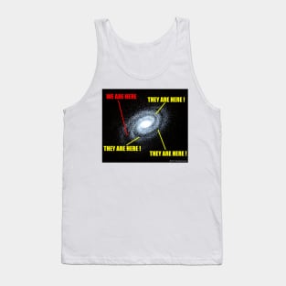 Lives in Galaxy Tank Top